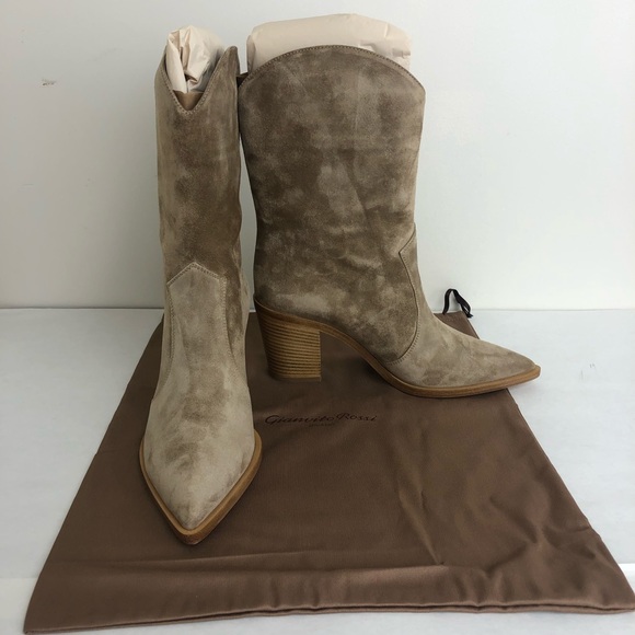 Gianvito Rossi Denver brown suede boots 39 / US9 - Picture 2 of 9